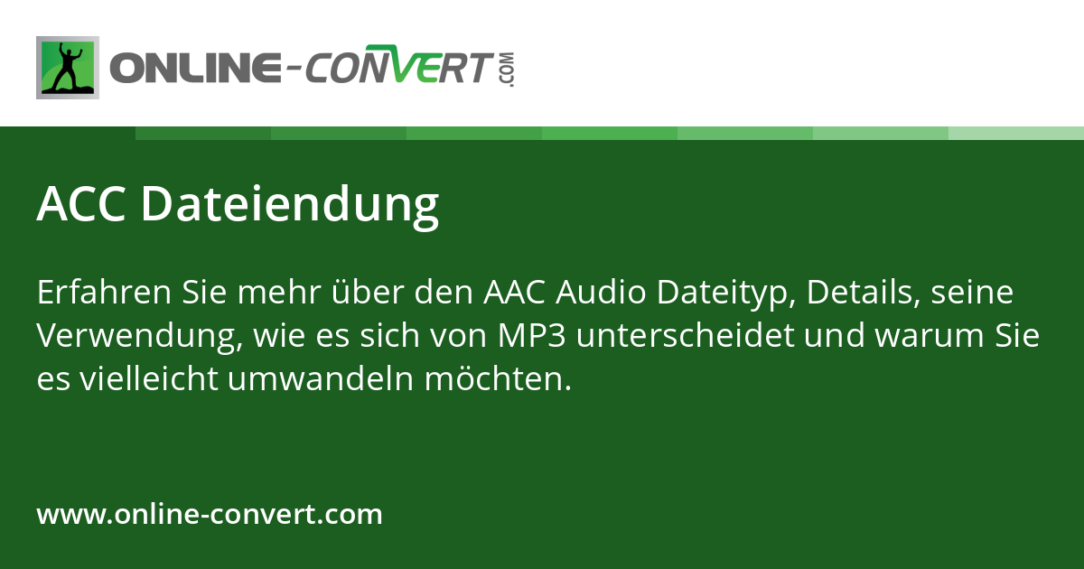 ACC Dateiendung