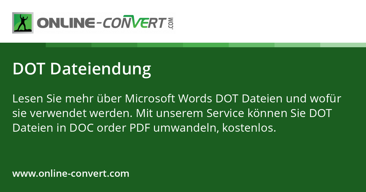 DOT Dateiendung