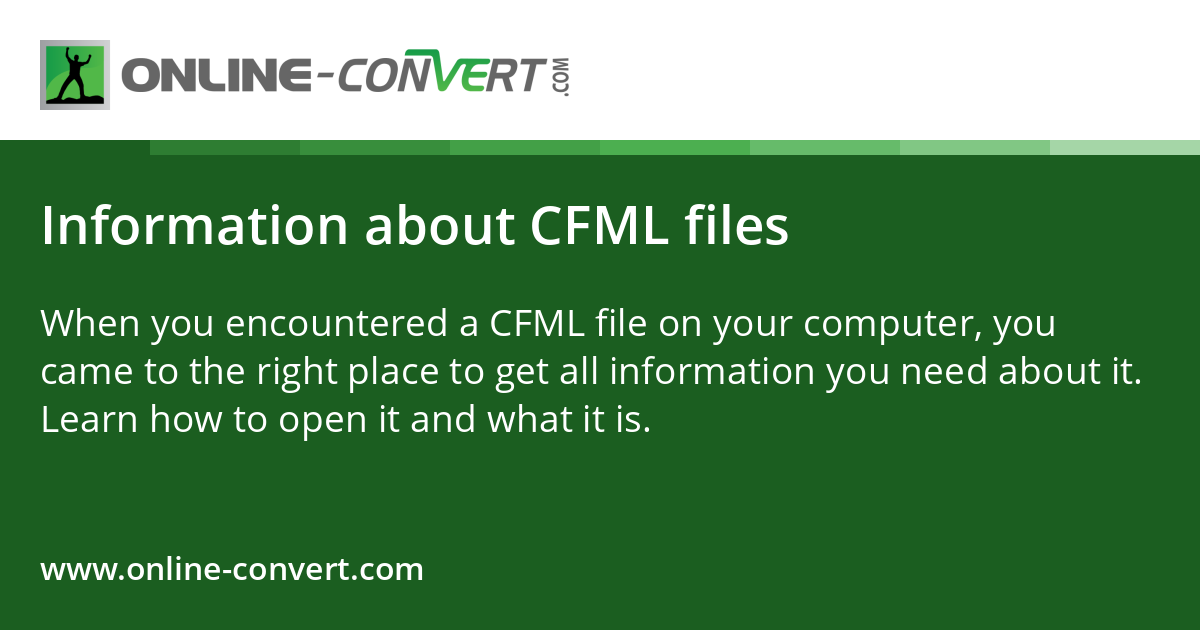 Cfm File Extension Information about CFML files