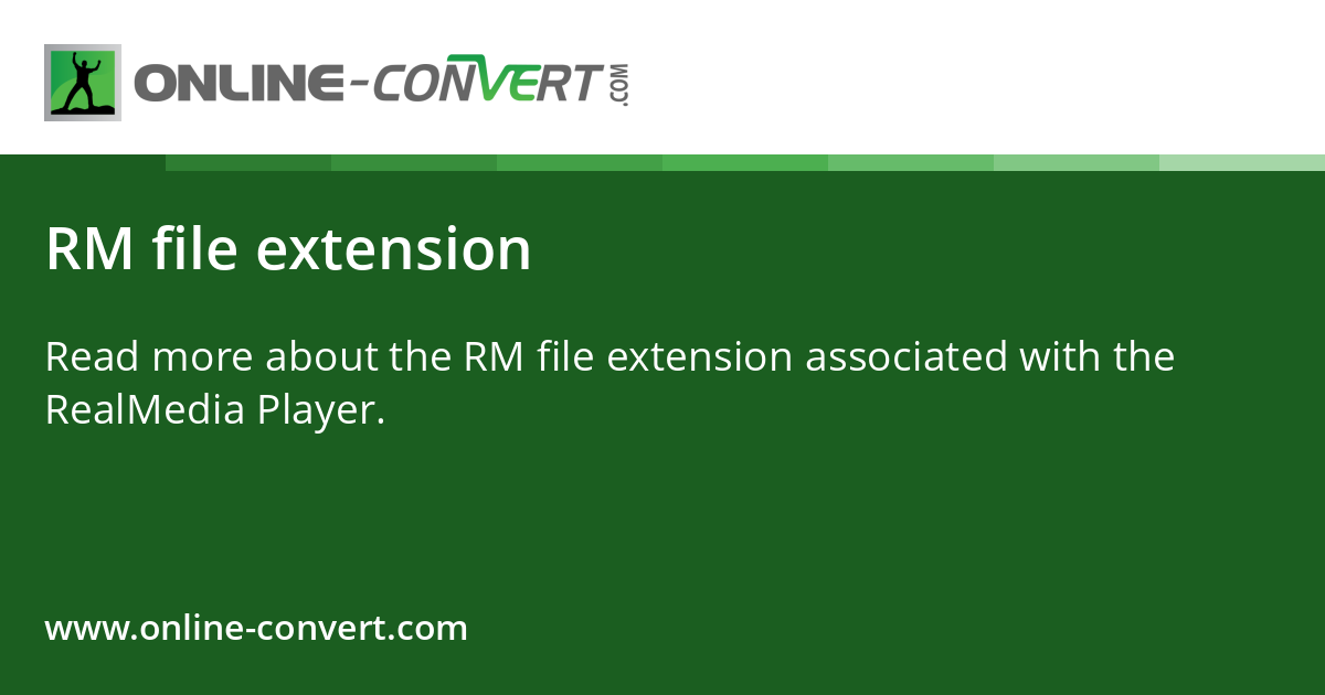 Open Rmoe File RM file extension