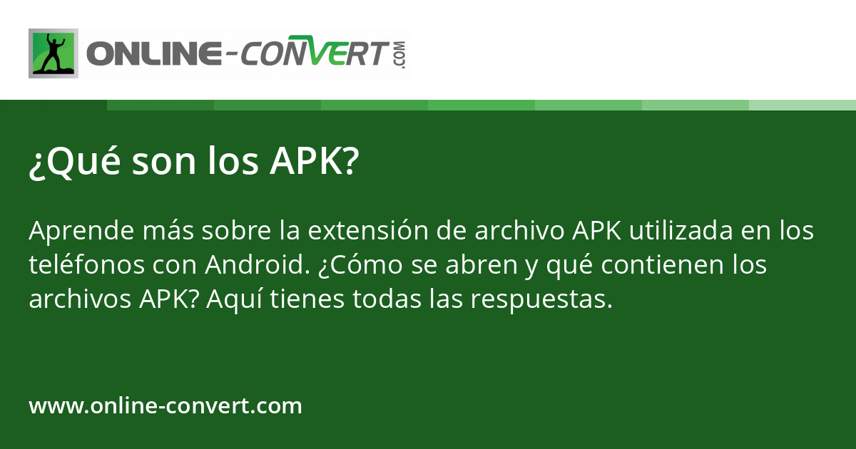 ¿Qué son los APK?